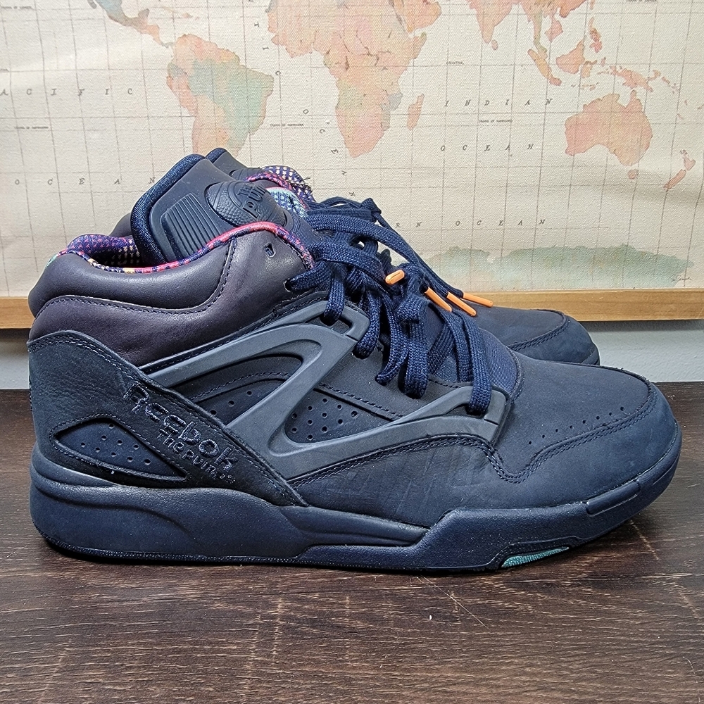 BRAND NEW Reebok Lamar & Dauley X Pump OMNI Lite 'PEACOAT' Men's Size 11.0